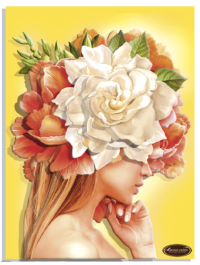 РТ150297 – папертоль “Девушки цветы. Солнце”.